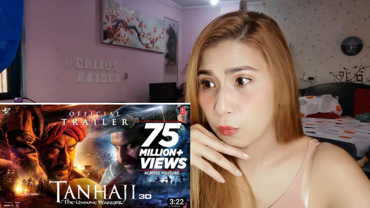 Tanhaji: The Unsung Warrior - official trailer REACTION