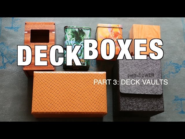What's The Best MTG Deck Boxes & Vaults? Compare Ultra Pro, Legion