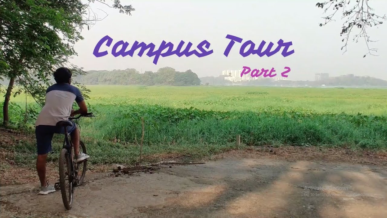 Campus Tour | Part 2 | Cycling Through The Campus | Exploring IIT ...