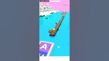 Spiral roll android games play level 14 #spiralroll #rollspiral #iosgameplay #shorts #funny