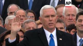 Michael Richard Pence Sworn In As Vice President