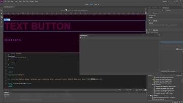 Videoguide - Animated Button in Dreamweaver, Rollover Text Effect, Link Color, Ease In and Out