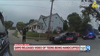 GRPD releases video of teens being handcuffed
