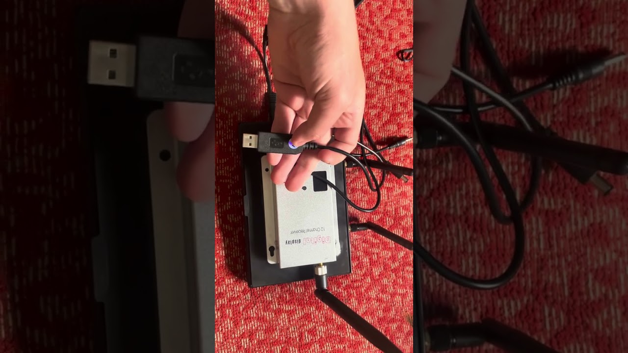 Fpv monitor 5,8 ggz 1,2 GGz