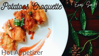 Download Lagu Potatoes Crouquette | Hot Appetizer | Hidangan Pembuka Panas MP3