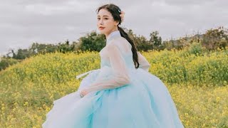 Korean Traditional Dress | Hanbok Dress Outfits Ideas For Girls|Korean Hanbok #shorts #youtubeshorts screenshot 5