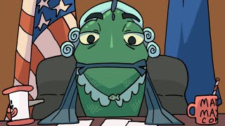 Charborg animation- JUDGE CHRBRG “Sasquatch for president!”