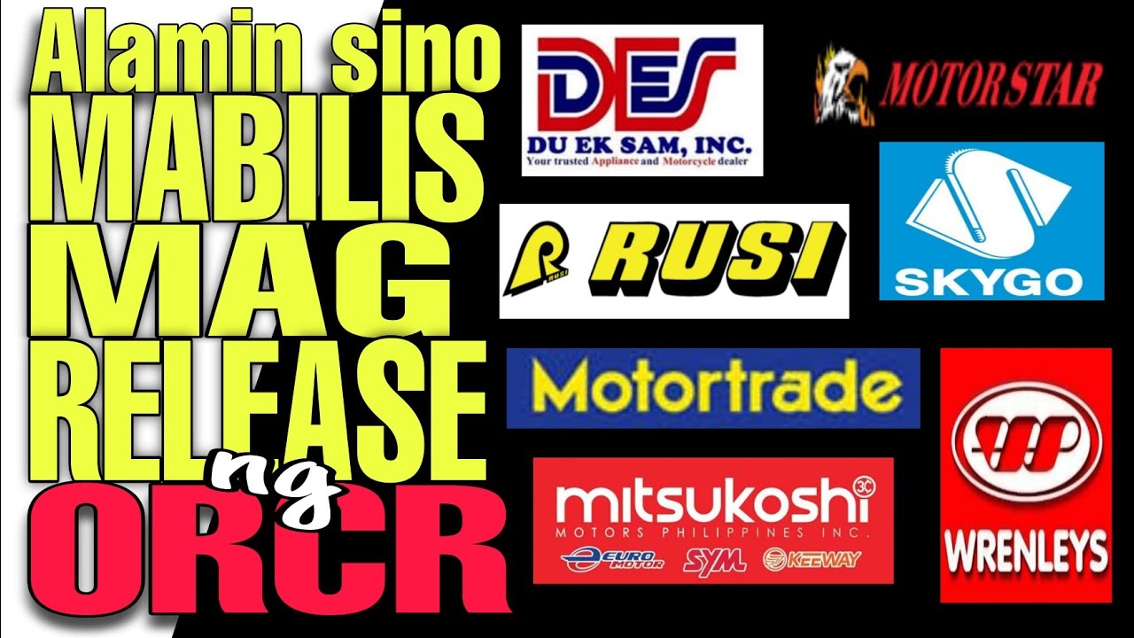 Sino ang mabilis mag release ng OR-CR ngayong 2024 / May bago requirment si Lto