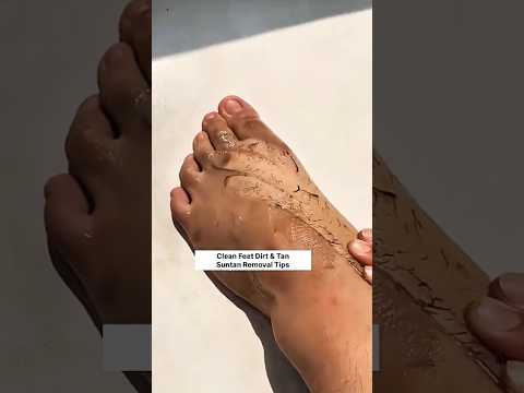 Hand Whitening Tips | Clean Dirt and Tanning 😱 #dirtremoval #beauty #skincare #fairness