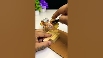 Heavy Duty Mini Table Saw & Chop Saw Cutter Machine Using DC Motor | DIY Power Tool #tablesaw #motor