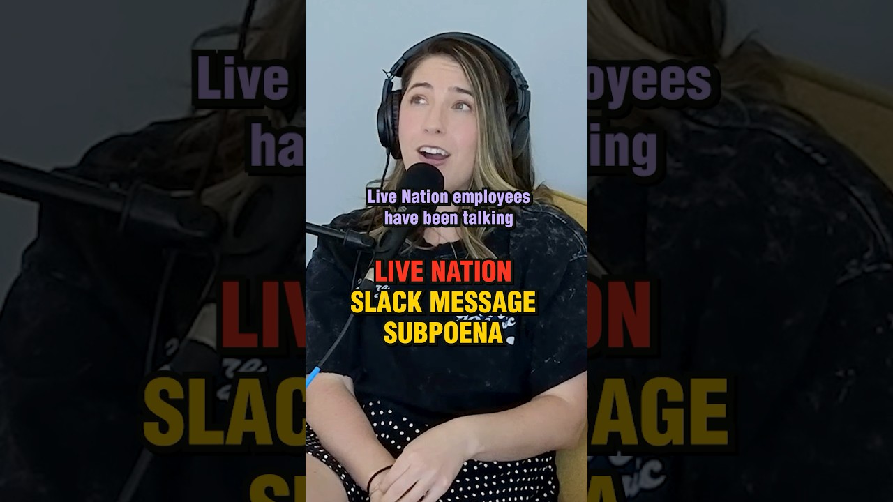 The Livenation employees slack messages are so messed up! #musicnews #livenation