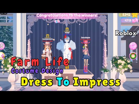THEME Farm Life IN DTI | Dress To Impress Roblox Costume