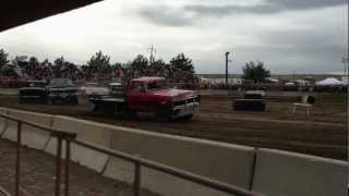 Lind Combine Derby Pickup Races 2012