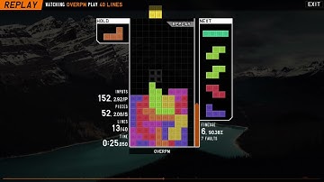 my first sub 50 sprint! (also tsd at the end) [TETR.IO]