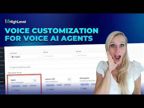How To Change Agent Voices in HighLevel