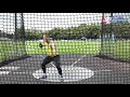 Extraliga Kladno, 18.7.20, disk muži, zadní pohled