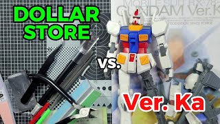 I Built an MG Gunpla Using Dollar Store Tools I Built an MG Gunpla Using Dollar Store Tools