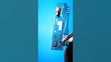 mobile Motor short vibrate experiment on gT motor repair test charging port |