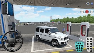 New Mercedes G-Wagon in Petrol pump-3d Driving Class android game ll Car Game #games