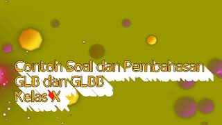 Pembahasan Soal GLB dan GLBB