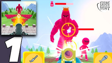 CROWD DEFENSE - Gameplay Trailer (iOS, Android)