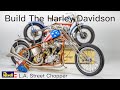 Build The Revell Harley Davidson L.A. street chopper　ハーレーダビッドソン ナックルヘッド チョッパーを作る。