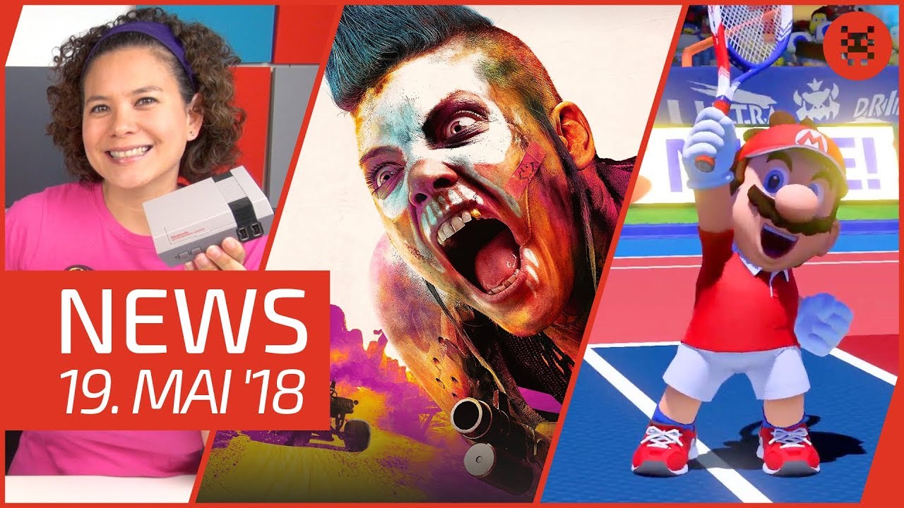 NEWS Rage 2 - Nintendo Classic Mini: NES - Mario Tennis Aces - Overwatch - Onrush