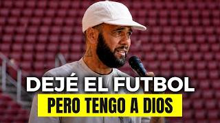 DANI ALVES PREACHED AT THE MADRID STADIUM