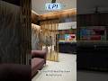 Premium PVD Wall Partition | German Finish Luxury Look #lpi #homedecor #shorts #ytshorts