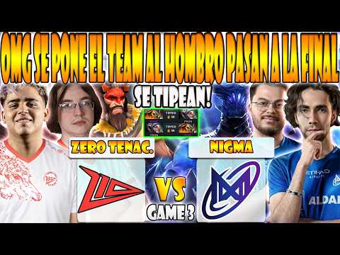 NIGMA vs ZERO TENACITY BO3[GAME 3]SEMIFINAL- MOOZ VS SUMAIL, RINCYQ- DREAMLEAGUE DIVISION 2: SEASON3