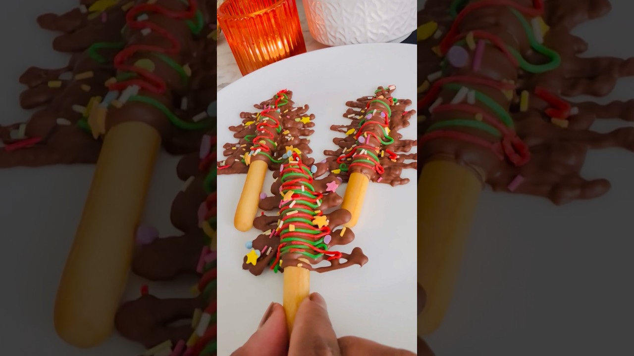 Easy Christmas Tree Pretzels Recipe 🎄✨ | Festive Holiday Treats in Minutes 