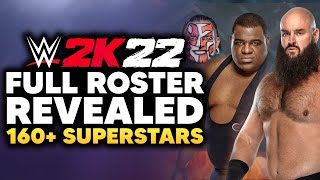 A week before its release, around 20% of WWE 2K22's roster no