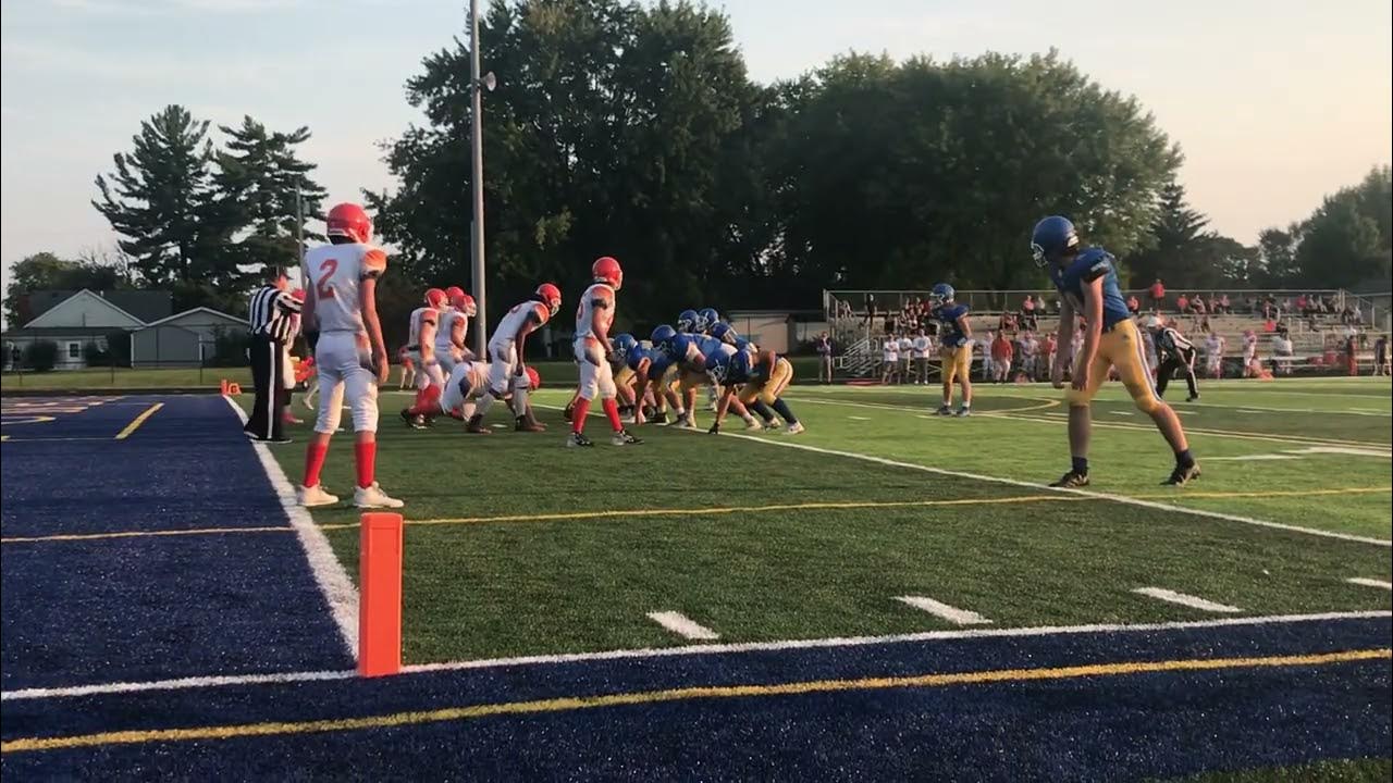 First Touchdown Mitchell Bluejackets Friday night YouTube