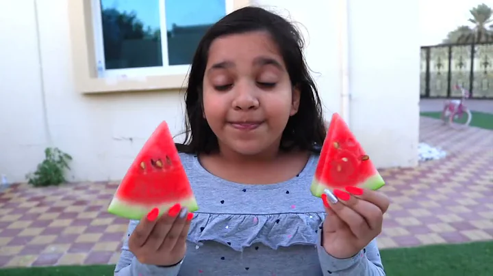 تعليم اسماء و الوان فواكه learn colors of fruit