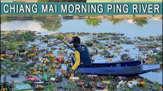 Morning Scenes In Chiang Mai On The Ping River