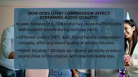 How Does Lossy Compression Affect Streaming Audio Quality? - Audio Gear Insider