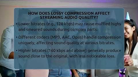How Does Lossy Compression Affect Streaming Audio Quality? - Audio Gear Insider