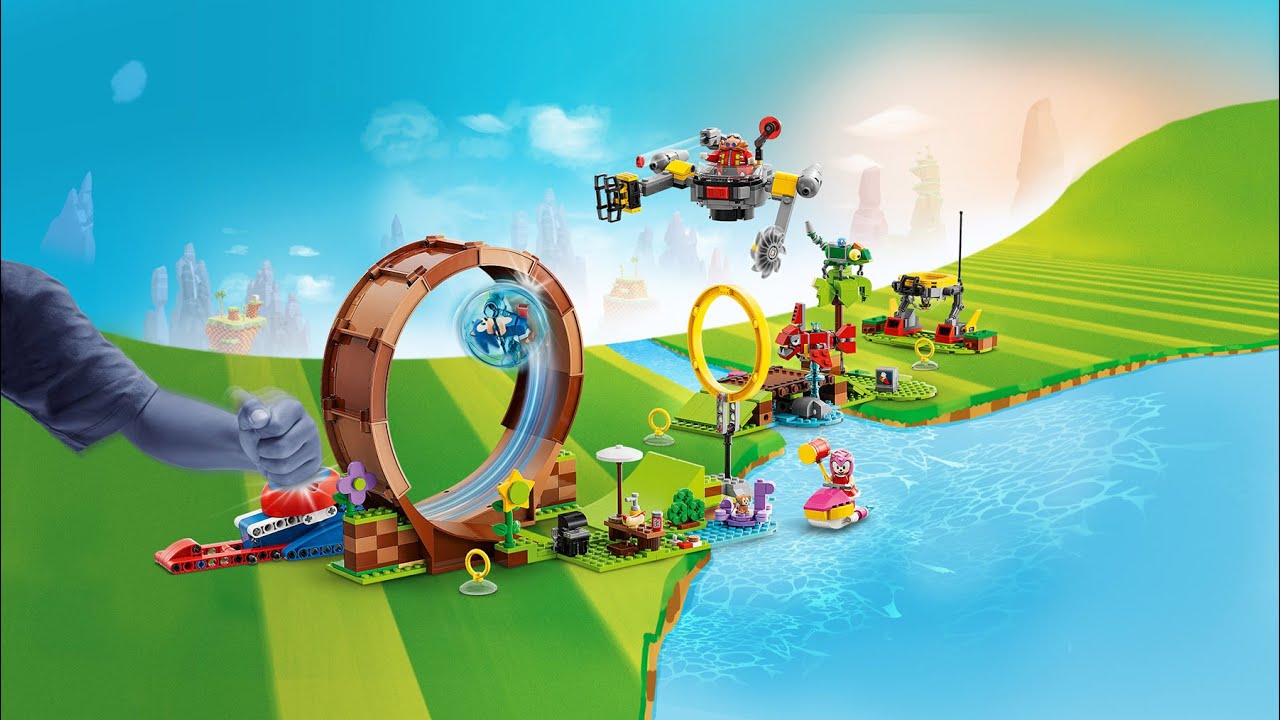 LEGO Sonic Desafio de Looping da Zona de Green Hill 76994 – Papelaria Pigmeu