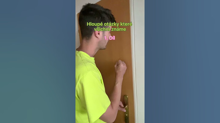 Hloupé otázky které známe