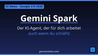 Gemini Spark erklärt: Der KI-Agent, der für dich arbeitet – sogar nachts
