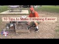 RV Tips: 10 Ways to Make Camping Easier! | RV Texas