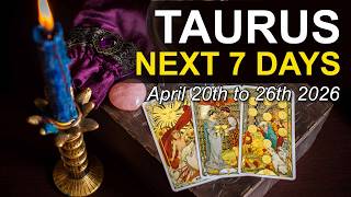 TAURUS Weekly Tarot Reading ‘YOU DON'T SEE IT YET, BUT YOU WILL!’ April 20 - 26 2026 ✨