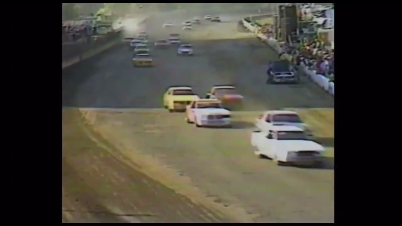 1984 ARCA/USAC Stock Car Series Allen Crowe Memorial at Illinois State Fairgrounds Short Recap