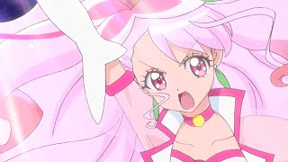 プリキュアたちの壮絶なアクションシーン！スーパーグレースの「ヒーリングタイムレベイション」が炸裂！　『映画プリキュアミラクルリープ みんなとの不思議な1日』