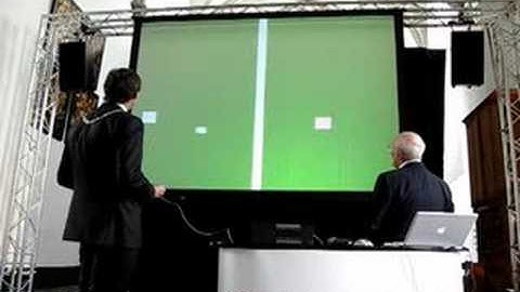 Ralph Baer Playing Against the Mayor of Utrecht