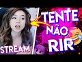 TENTE NÃO RIR / NOVO STREAM SR CLEBIN?