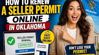 How to renew a seller permit online in Oklahoma