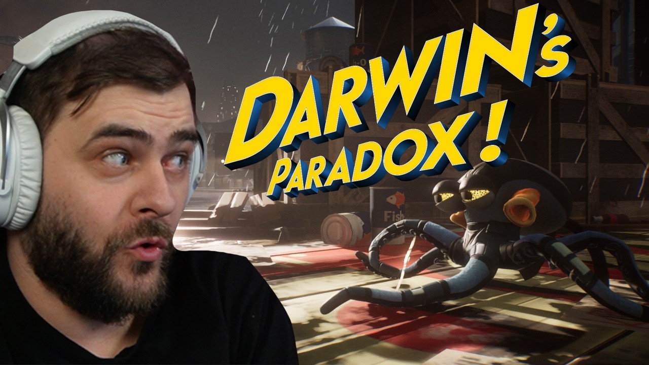 Świetny symulator ośmiornicy ninja - Darwin's Paradox! Demo