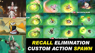 Ling Akai Thamuz Kungfu Panda Skin RECALL, CUSTOM ACTION, ELIMINATION, SPAWN, NOTIFICATION Effect