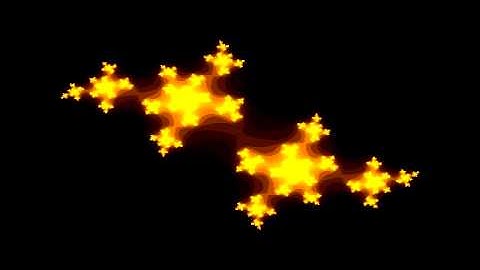 Display of the 4D julia set